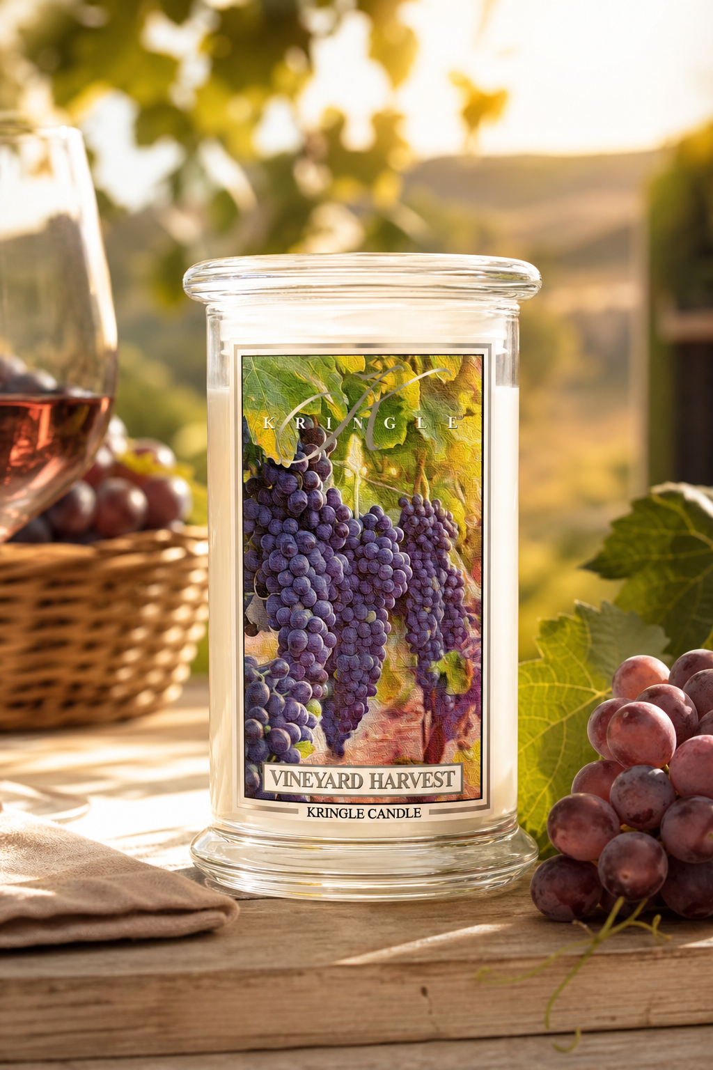 Vineyard Harvest 623g in einer stimmungsvollen Anwendungsszene