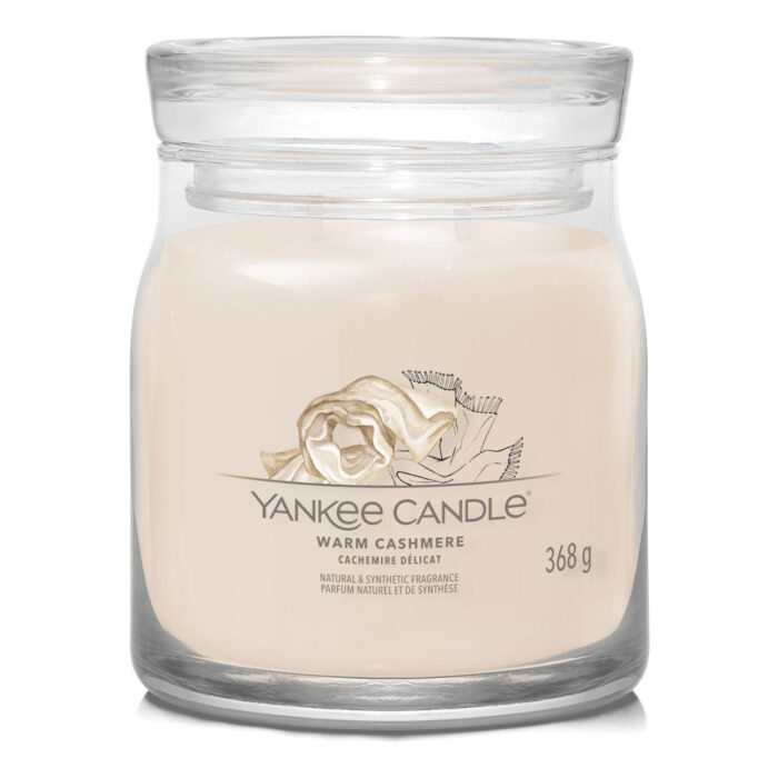 Warm Cashmere Signature Medium Jar 368g 2-Docht – Produktansicht