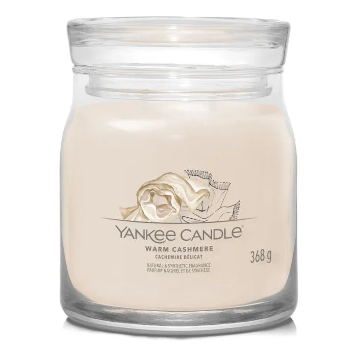 Warm Cashmere Signature Medium Jar 368g 2-Docht – Produktansicht