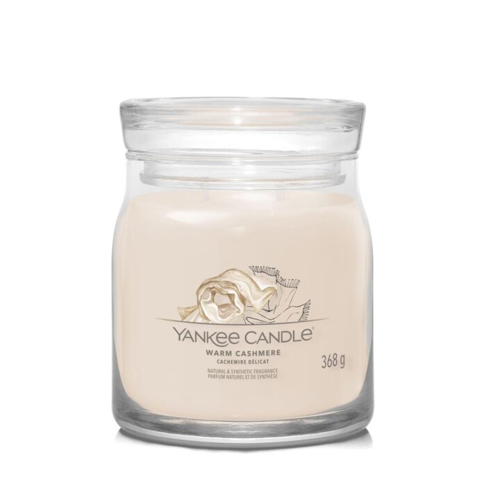 Warm Cashmere Signature Medium Jar 368g 2-Docht – Produktansicht