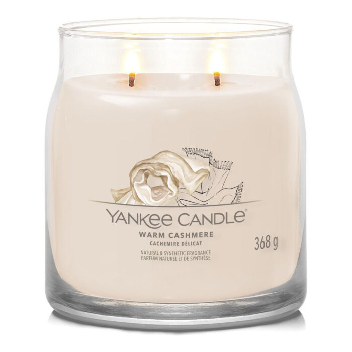 Warm Cashmere Signature Medium Jar 368g 2-Docht – Produktansicht