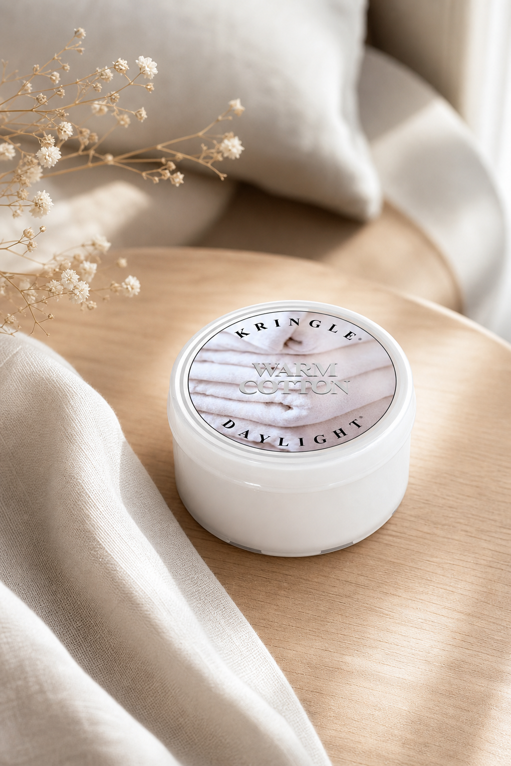Warm Cotton Daylight 42g in einer stimmungsvollen Anwendungsszene