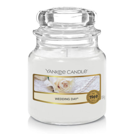 Wedding Day Kerze von Yankee Candle im Glas mit Deckel
