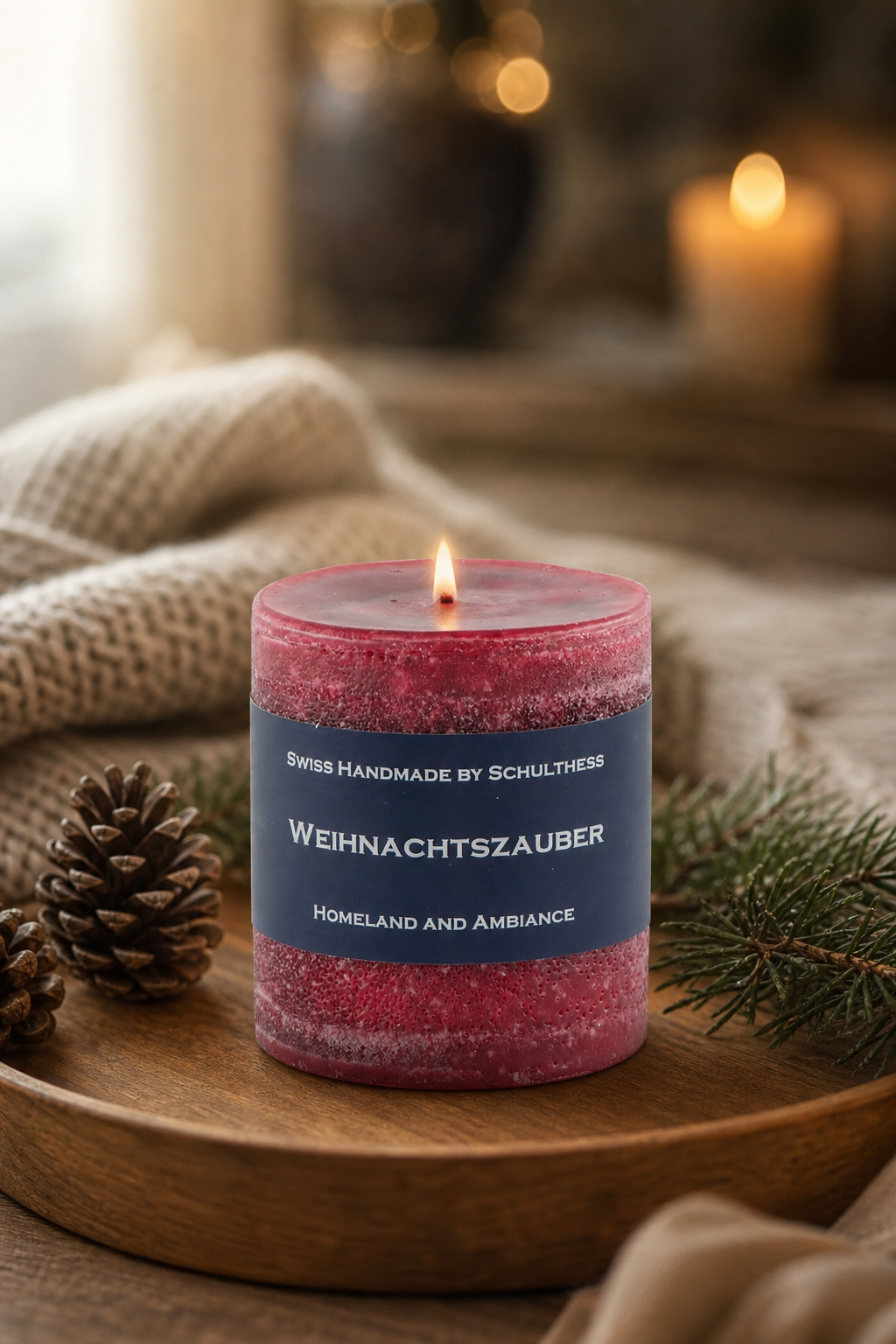 Weihnachtszauber 250g in einer stimmungsvollen Anwendungsszene