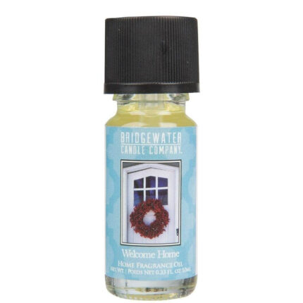 Vorderseite des Bridgewater Welcome Home Home Fragrance Oil Fläschchens