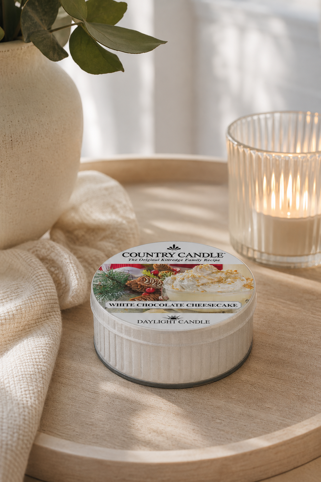White Chocolate Cheesecake Daylight 42g – Stimmungsbild White Chocolate Cheesecake Daylight 42g in einer stimmungsvollen Anwendungsszene