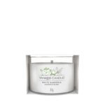 Yankee Candle White Gardenia Kerze in Verpackung mit Blumenmotiv und 37 g