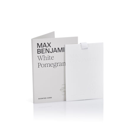 White Pomegranate Duftkarte Weiß – Hauptansicht