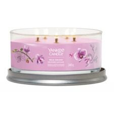Geöffneter Yankee Candle Wild Orchid Tumbler mit mehreren sichtbaren Dochten