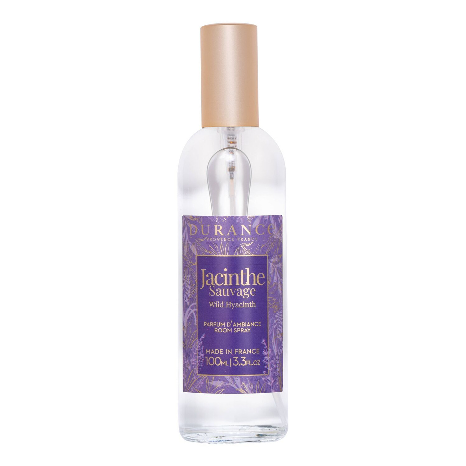 Flasche, Lotion, Kosmetik, Parfüm Wilde Hyazinthe Raumspray 100ml – Hauptansicht