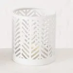 Windlicht Dunvilla 8cm weiß – Hauptansicht