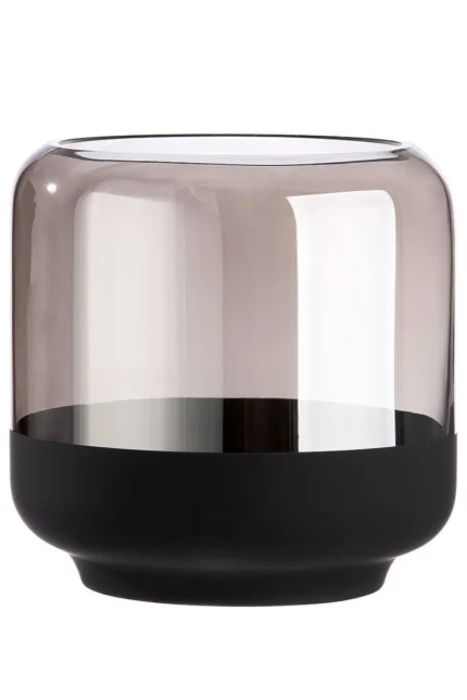 Windlicht Elegance anthrazit 15cm – Produktansicht