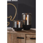 Windlicht Elegance anthrazit 25cm – Produktansicht