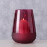 Windlicht Fury pink 20cm – Produktansicht