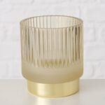 Windlicht Gloria 9cm beige – Produktansicht