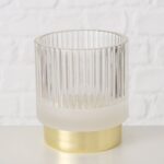 Windlicht Gloria 9cm weiß – Produktansicht