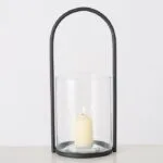 Windlicht Lexi 38cm rund – Produktansicht
