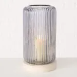 Windlicht Lidingo 24cm grau – Hauptansicht