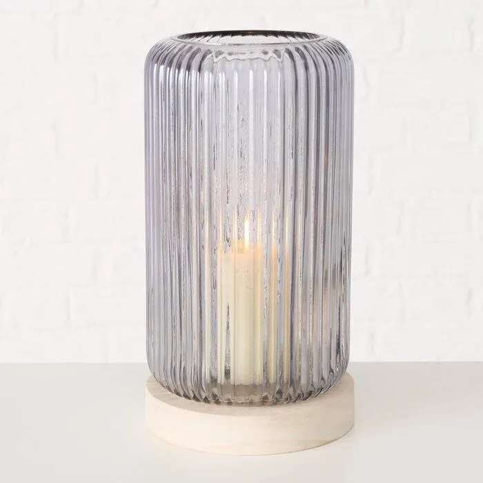 Produktbild Windlicht Lidingo 24cm grau – Hauptansicht