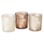 Windlicht Merivo 9cm creme – Produktansicht