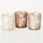 Windlicht Merivo 9cm braun – Produktansicht
