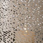 Windlicht Minello 28cm beige – Produktansicht