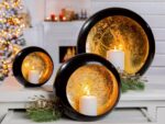 Windlicht Mystique 23cm Metall – Produktansicht