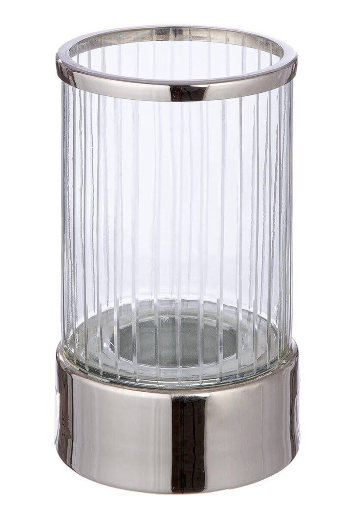 Windlicht Nova Glas/Aluminium 21cm – Produktansicht