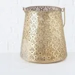 Windlicht Set Ember 2tlg. gold – Produktansicht