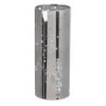 Windlicht Sternenmädchen silber LED Glas 20cm – Produktansicht