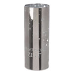 Windlicht Sternenmädchen silber LED Glas 20cm – Produktansicht