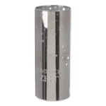 Windlicht Sternenmädchen silber LED Glas 20cm – Produktansicht