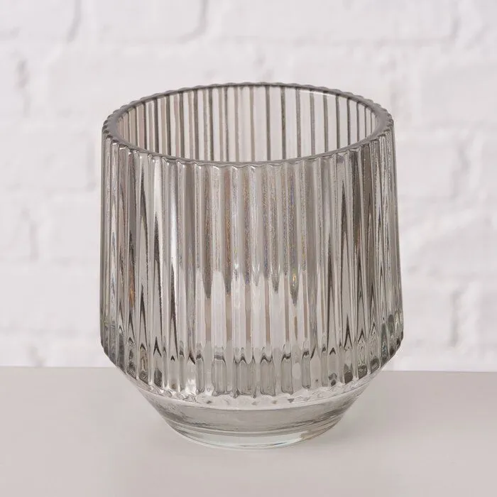 Produktbild Windlicht Tiago hellgrau 10cm – Hauptansicht