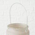 Windlicht Tunis 13cm hellbraun – Produktansicht