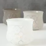 Windlicht Tunis 9cm beige – Produktansicht