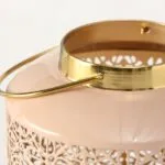 Windlicht Vilana altrosa 17cm – Produktansicht