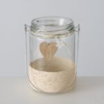 Windlicht Weavy Herz 11cm – Hauptansicht