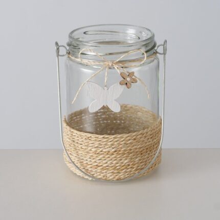 Windlicht Weavy Schmetterling 11cm – Hauptansicht