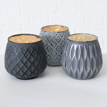 Windlicht Yamuna 9cm Design 2 – Produktansicht