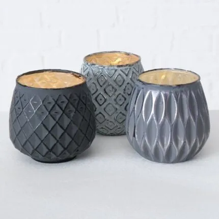 Windlicht Yamuna 9cm Design 2 – Produktansicht