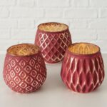 Windlicht Yamuna 9cm rot Variante 1 – Produktansicht
