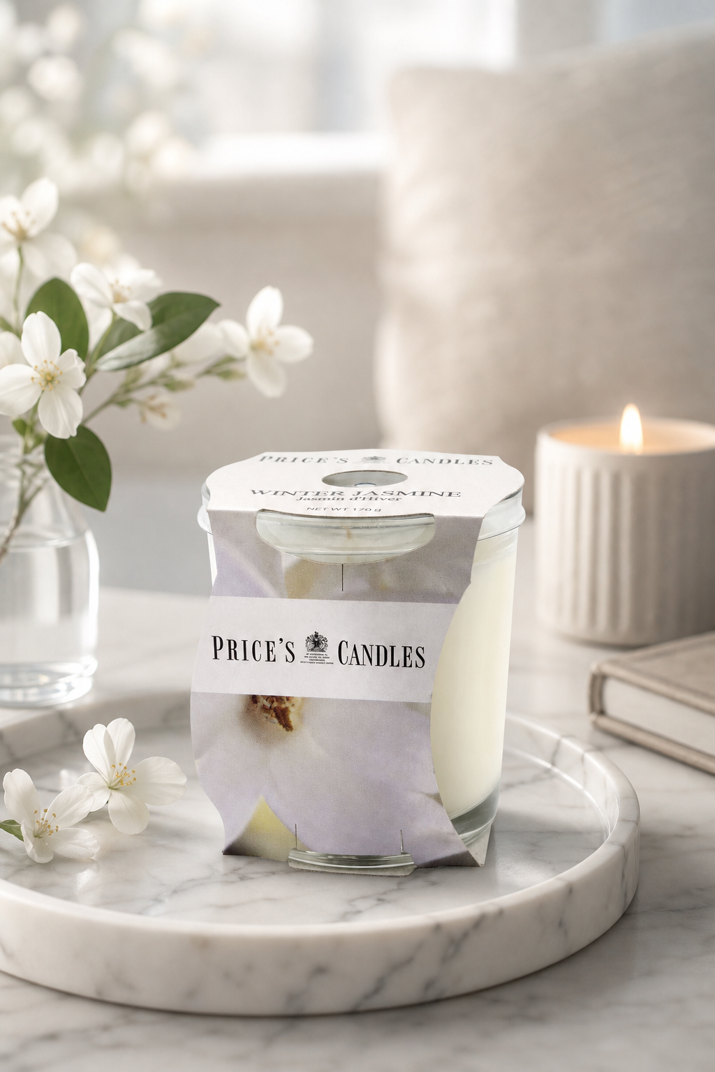 Winter Jasmine 170g in einer stimmungsvollen Anwendungsszene