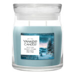Yankee Candle Winter Night Stars Kerze im Glas mit zwei Dochten
