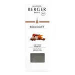 Maison Berger Paris Verpackung für Bouquet Winter Joy mit Gewürz- und Fruchtmotiv