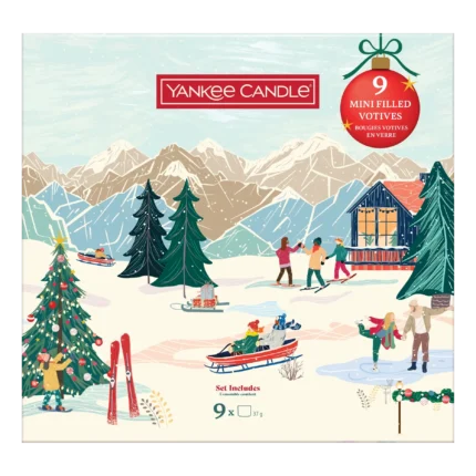 Yankee Candle Geschenkset Glasvotivkerzen 6×37g – Hauptansicht