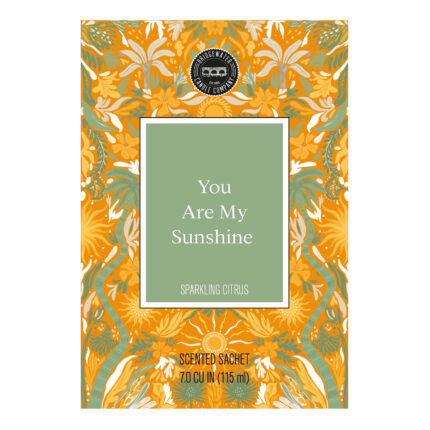Bedrucktes Bridgewater Duftsachet You Are My Sunshine mit Sparkling Citrus Aufdruck