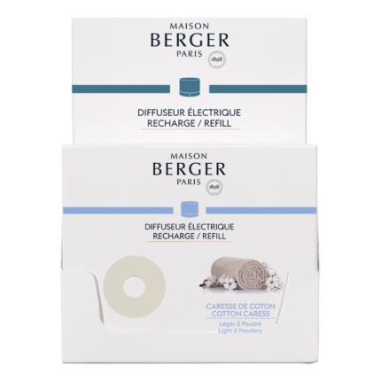 Maison Berger Verpackung für elektrischen Diffuser-Nachfüller Cotton Caress