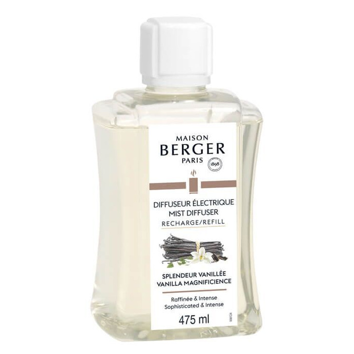 Vanille-Nachfüller 475 ml Vanille-Nachfüller von Maison Berger Paris mit weißem Verschluss