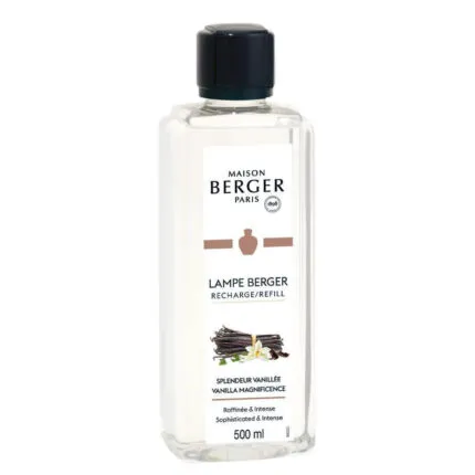 Nachfüllflasche von Maison Berger Paris mit Vanillemotiv und 500 ml Inhalt