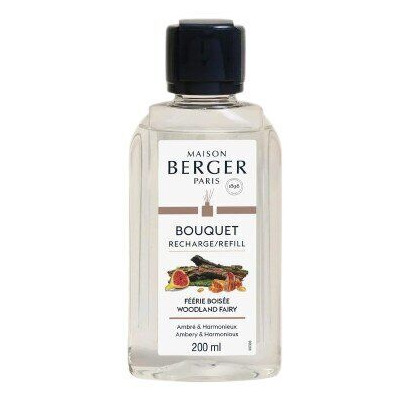 Klare Maison Berger Bouquet Nachfüllflasche mit schwarzem Verschluss
